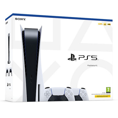Стаціонарна ігрова приставка Sony PlayStation 5 825GB + DualSense Wireless Controller