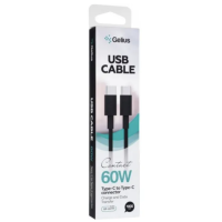 Кабель USB Gelius Contact GP-UC111 60W (1m) Type-C/Type-C Black