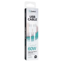 Кабель USB Gelius Contact GP-UC111 60W (1m) Type-C/Type-C White