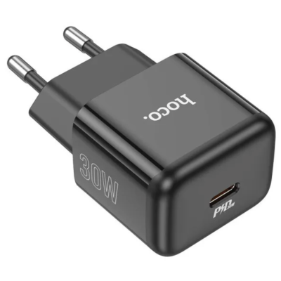 Мережевий зарядний пристрій Hoco N32 Glory 30W PD USB-C Black