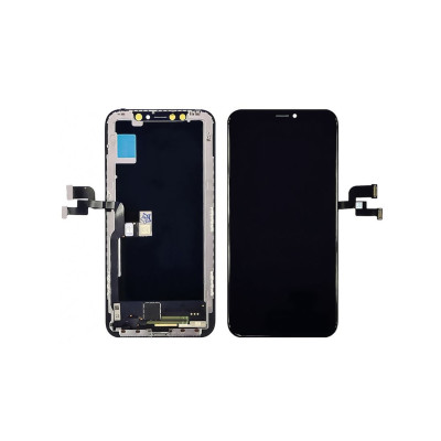 Дисплей для Apple iPhone X з чорним тачскріном ZY-IN CELL