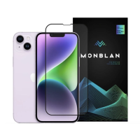 Захисне скло Monblan для iPhone 13/13 pro/ 14 2.5D Anti Static 0.26mm Black