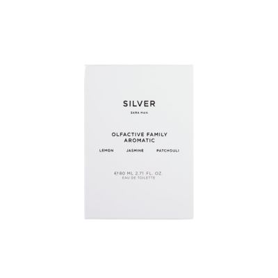 Туалетна вода для чоловіків ZARA Silver 80ml