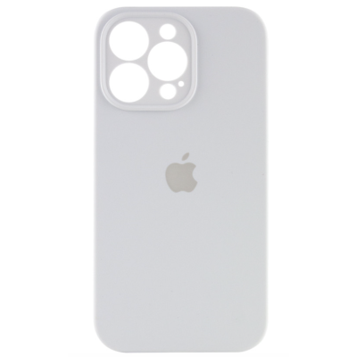 Чохол Silicone Case Full Camera Protective (AA) для Apple iPhone 14 Pro (6.1") (White)