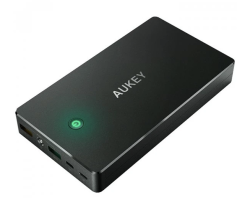 Зовнішній акумулятор  Aukey PB-T10 QC 3.0 20000 mAh Black