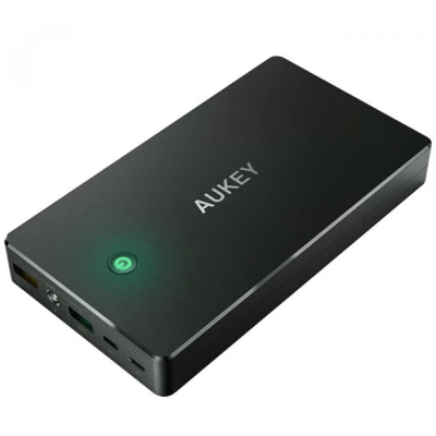 Зовнішній акумулятор  Aukey PB-T10 QC 3.0 20000 mAh Black