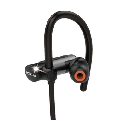 Навушники Bluetooth Moxom MOX-24 Waterproof Sport Black