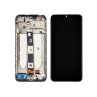 Дисплей для Xiaomi Redmi 9A/ 9C з чорним тачскріном Service Pack