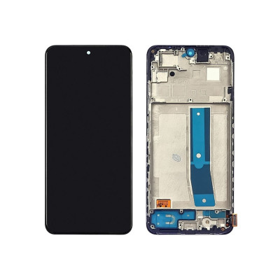 Дисплей для Xiaomi Redmi Note 11 з чорним тачскріном з корпусною рамкою OLED
