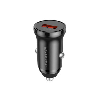 Автомобільний зарядний пристрій Borofone BZ18 Black