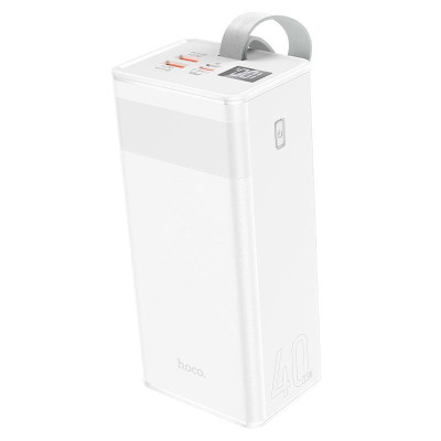 Зовнішній акумулятор (Power Bank) Hoco J86 Powermaster 40000mAh QC3.0 PD22,5W White