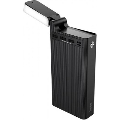 Зовнішній акумулятор (Power Bank) Hoco J62 Jove Table Lamp 30000 mAh Black