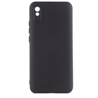 Чохол Silicone Cover Lakshmi Full Camera (A) для Xiaomi Redmi 9A Black