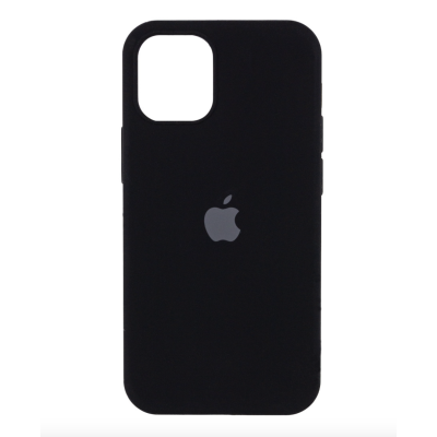 Чохол Silicone Case Full Protective (AA) для Apple iPhone 14 Pro (6.7") (Чорний / Black)