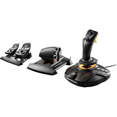 Комплект (джойстик, важіль керування двигуном, авіаційні педалі) Thrustmaster T.16000M FC Flight Pac