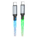 Кабель Hoco U112 Type-C to Type-C 60W 1m Gray
