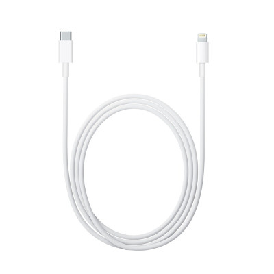 Кабель Apple Lightning to USB-C Cable (1 m) White (MX0K2) (No Box)