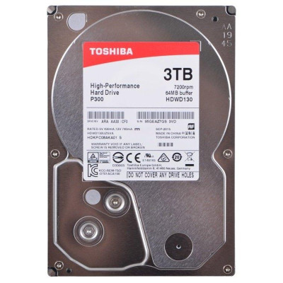 Жорсткий диск Toshiba P300 3 TB HDWD130UZSVA