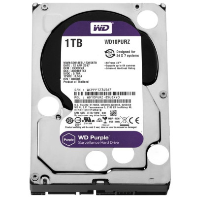 Жорсткий диск WD Purple (WD10PURZ)