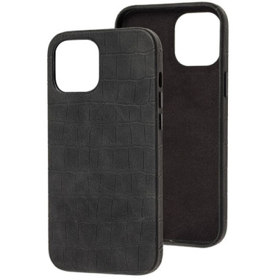 Чехол Шкіряний Croco Leather для Apple iPhone 13 Pro (6.1")