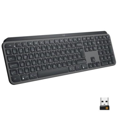 Клавіатура Logitech MX Keys Advanced Wireless Illuminated Graphite