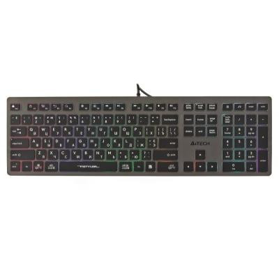 Клавіатура A4Tech FX60 Grey Neon Backlit