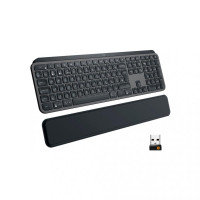 клавиатура Logitech MX Keys Plus Advanced Wireless Illuminated Keyboard with Palm Rest Graphite