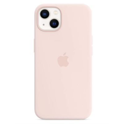 Чохол Silicone Case Full Protective (AA) для iPhone 13  (Chalk Pink)