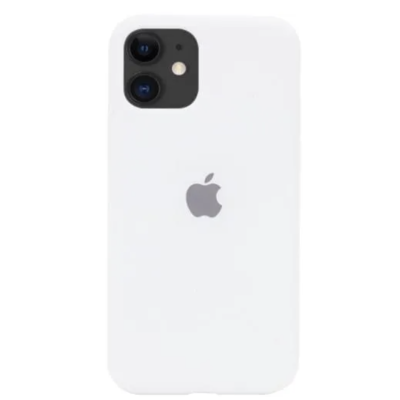 Чохол Silicone Case Full Protective (AA) для iPhone 11 (white)