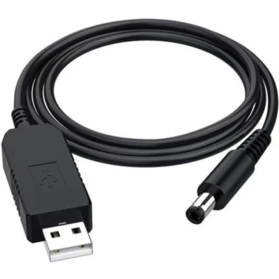 Кабель POWER BOOST CABLE із перетворювачем DC 2.1x5.5mm USB 5V-12V