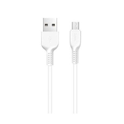 Кабель HOCO X20 USB - MicroUSB (3М) (30pc) White