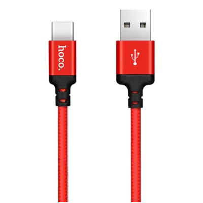 Кабель Hoco X14 Times Speed Type-C 1m Red/Black