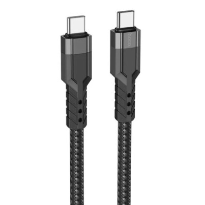 Кабель HOCO U110 Type-C - Type-C 60W (1,2М) Black