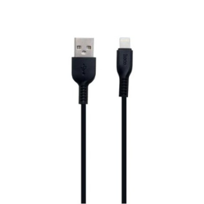 Кабель HOCO X20 USB - Lightning (2М) (30pc) Black
