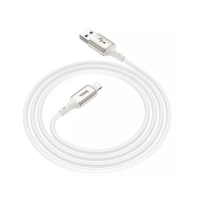 Кабель HOCO X66 USB - Lightning (1М)  White