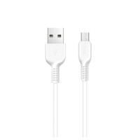 Кабель HOCO X20 USB - MicroUSB (1М) (30pc) White