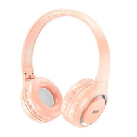 Повнорозмірні накладні навушники Hoco W41 Charm Pink