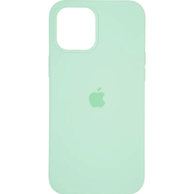 Чохол силіконовий Apple Silicone Case Soft for iPhone 12Pro Max Spermint