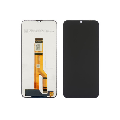 Дисплей для Huawei Honor X6A з чорним тачскріном