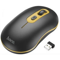Миша Безпровідна Hoco GM21 Black-Yellow