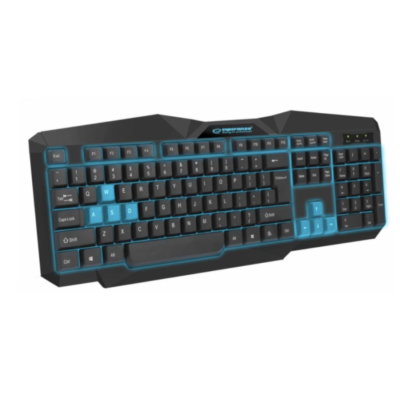Клавіатура Esperanza EGK201 Blue USB LED