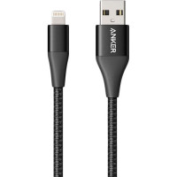 Кабель USB Ligtning ANKER PowerLIne 0.9m Black