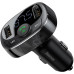 FM-трансмітер Baseus S-09 pro Bluetooth FM Launcher 2USB + Type-C - Black