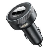FM-модулятор Baseus Car Wireless MP3 Charger (Wireless 5.0+5V/3.4A) Black