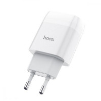 Мережевий зарядний пристрій Hoco C72A Glorious White
