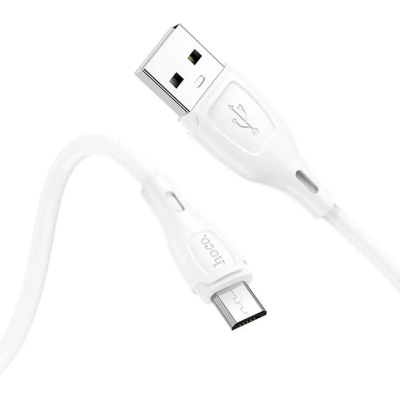 Кабель HOCO X61 USB - MicroUSB (1М) (31pc) White