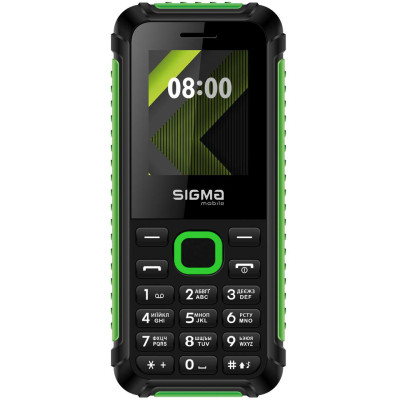 Мобільний телефон Nokia 106 DS New Grey Sigma mobile X-style 18 Track Black-Green