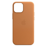 Чохол шкіряний Leather case (AA) with MagSafe для Apple iPhone 13 Pro (6.1") Brown