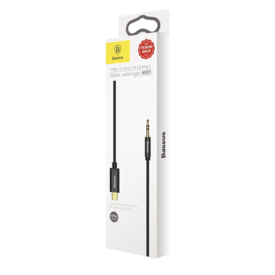Кабель Baseus Yiven Type-C/3.5mm (CAM01-01) Black