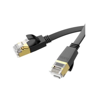 Кабель сетевой (LAN RJ45) HOCO US07 (1м) Black